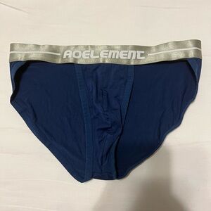 AOElement Men's Sports Brief with Metallic Waistband